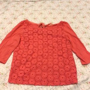 J.Crew 1/4 sleeve shirt